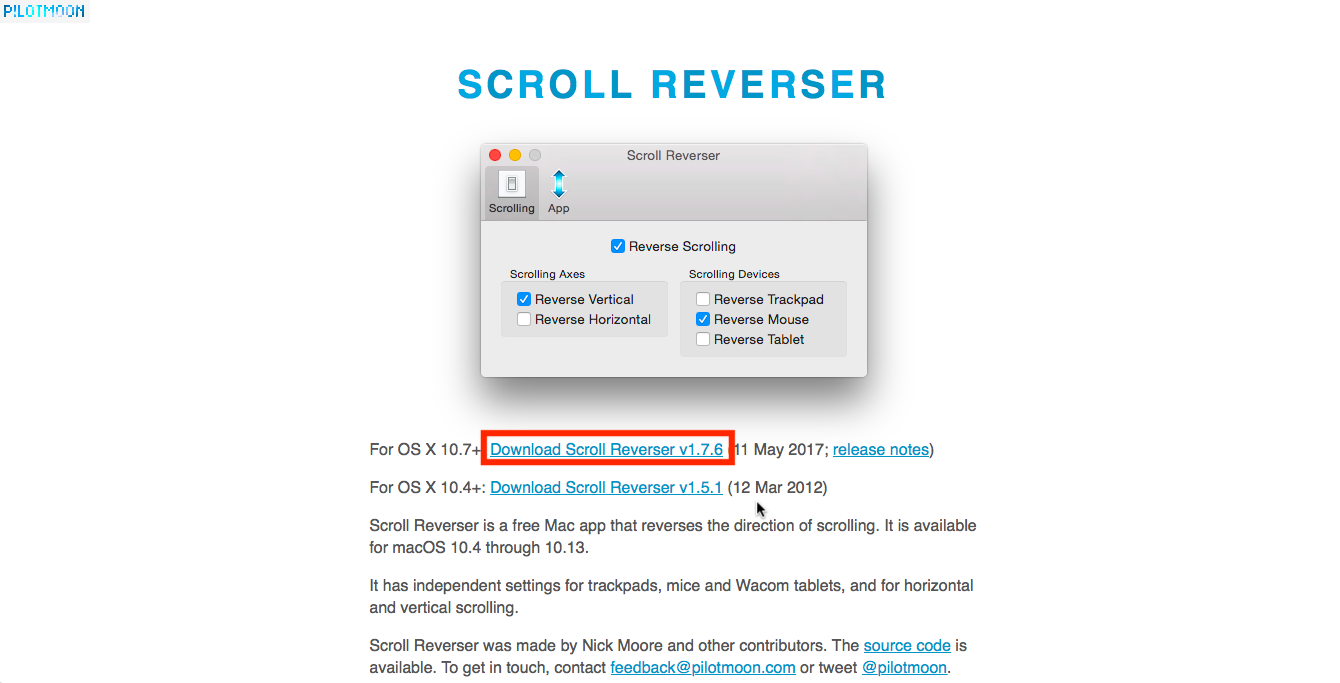 scroll reverser e